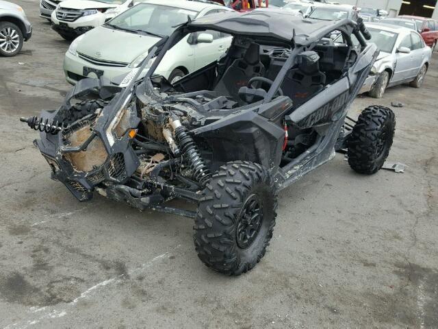 3JBVXAW22HK001562 - 2017 CAN-AM MAVERICK X BLACK photo 2