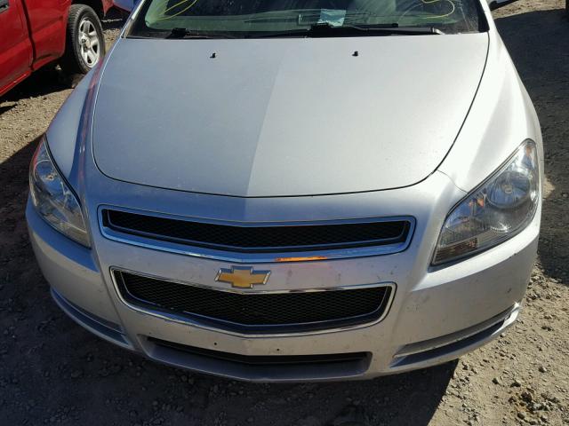 1G1ZC5E01CF104186 - 2012 CHEVROLET MALIBU 1LT SILVER photo 9