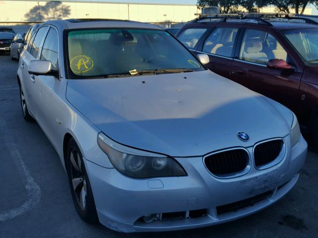 WBANE53506CK81880 - 2006 BMW 525 I SILVER photo 1