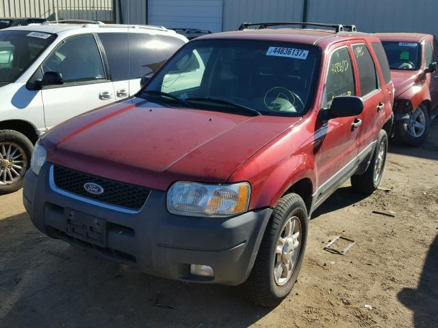 1FMYU93143KA69598 - 2003 FORD ESCAPE RED photo 2