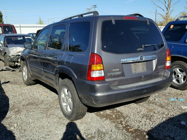 4F2CZ06124KM34143 - 2004 MAZDA TRIBUTE ES GRAY photo 3