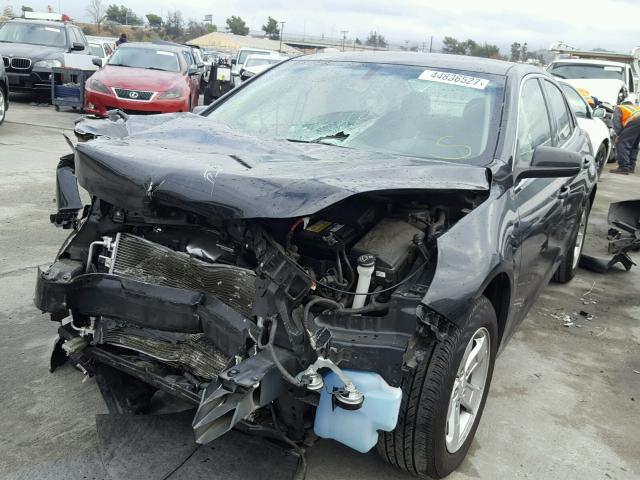 1G11B5SA9DF341832 - 2013 CHEVROLET MALIBU LS BLACK photo 2