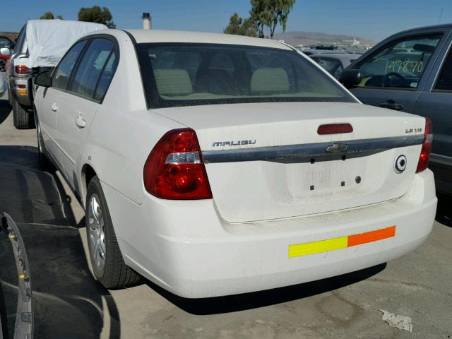 1G1ZS58N88F128857 - 2008 CHEVROLET MALIBU LS თეთრი ფოტო 3