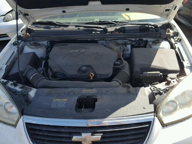 1G1ZS58N88F128857 - 2008 CHEVROLET MALIBU LS თეთრი ფოტო 7