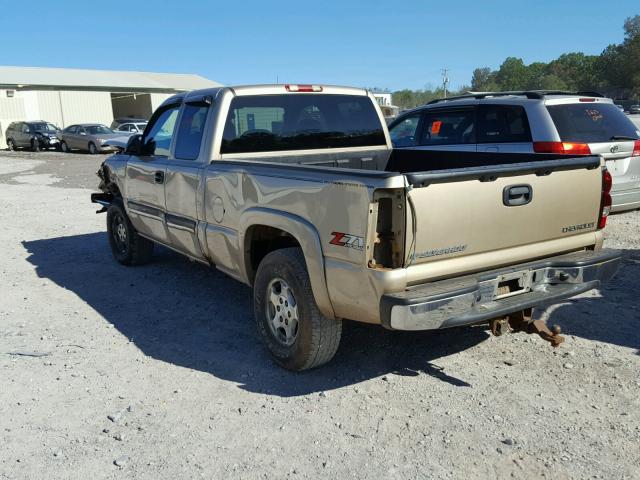 1GCEK19T64E360336 - 2004 CHEVROLET SILVERADO GOLD photo 3