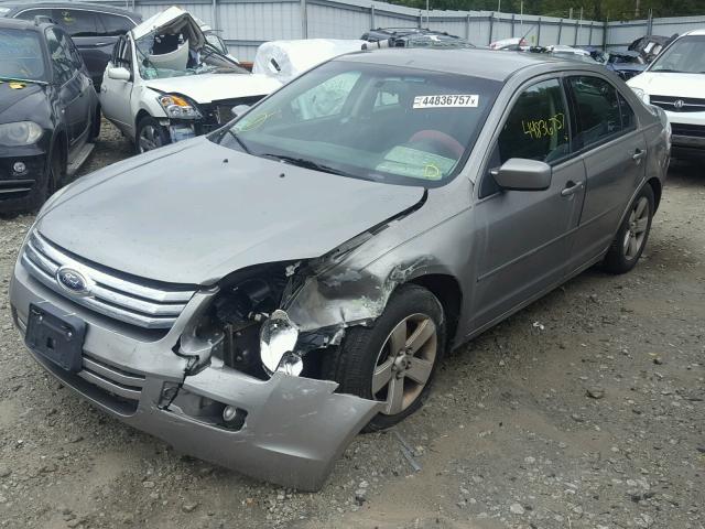 3FAHP07168R134204 - 2008 FORD FUSION SE CHARCOAL photo 2