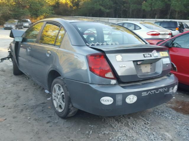 1G8AJ52F54Z218527 - 2004 SATURN ION LEVEL GRAY photo 3