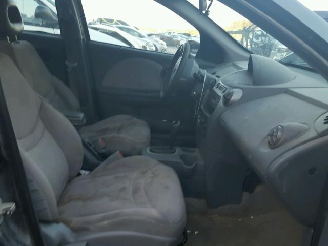 1G8AJ52F54Z218527 - 2004 SATURN ION LEVEL GRAY photo 5