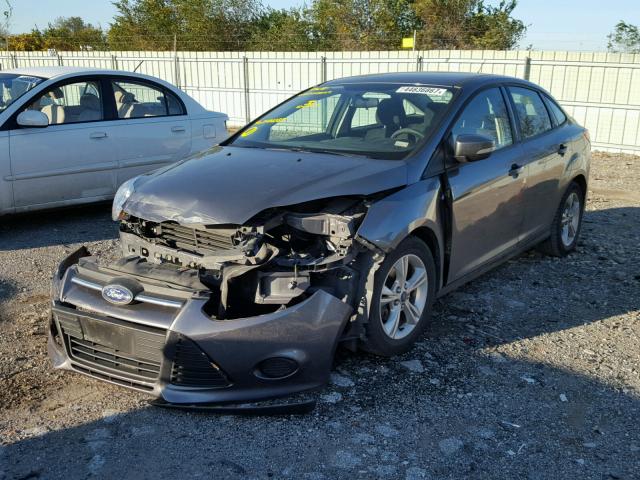 1FADP3F28DL244285 - 2013 FORD FOCUS SE GRAY photo 2