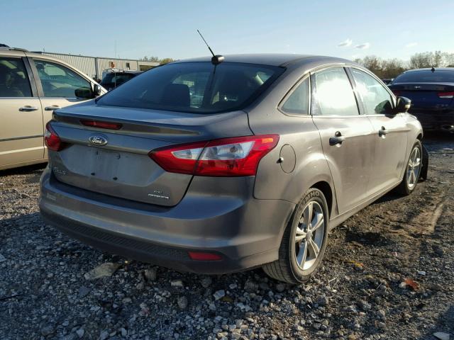 1FADP3F28DL244285 - 2013 FORD FOCUS SE GRAY photo 4