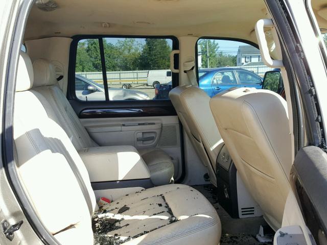 5LMEU68H93ZJ28818 - 2003 LINCOLN AVIATOR 米色 照片 6