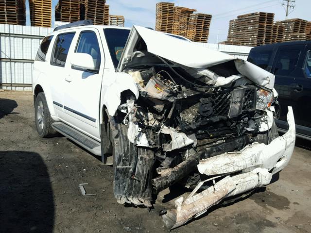 5N1AR1NB9BC618618 - 2011 NISSAN PATHFINDER WHITE photo 1
