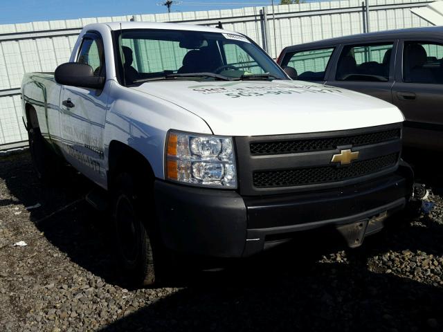 1GCEC14X68Z207199 - 2008 CHEVROLET SILVERADO WHITE photo 1