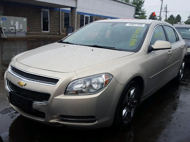 1G1ZC5EBXAF259737 - 2010 CHEVROLET MALIBU 1LT TAN photo 2