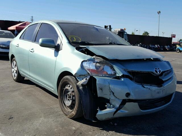 JTDBT923381225241 - 2008 TOYOTA YARIS GREEN photo 1