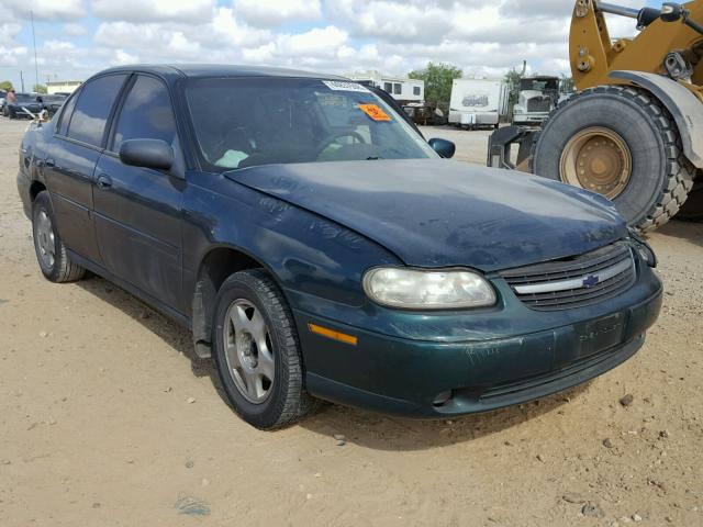 1G1NE52J116244712 - 2001 CHEVROLET MALIBU LS GREEN photo 1