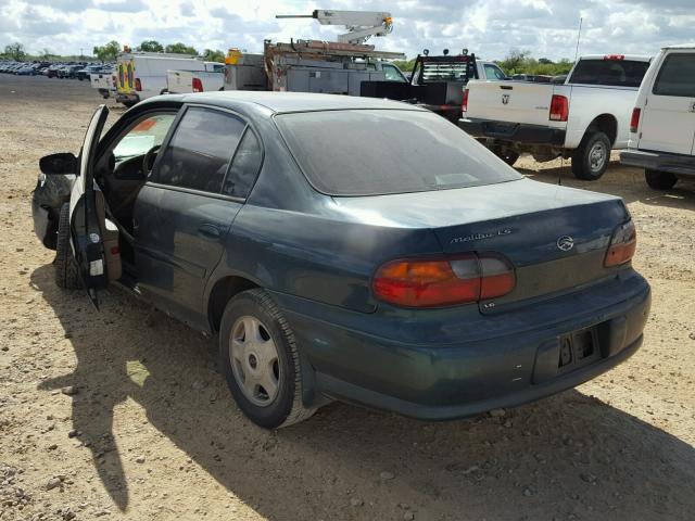 1G1NE52J116244712 - 2001 CHEVROLET MALIBU LS GREEN photo 3