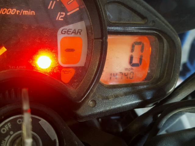 JS1VP55A1D2101094 - 2013 SUZUKI SV650 BLACK photo 8