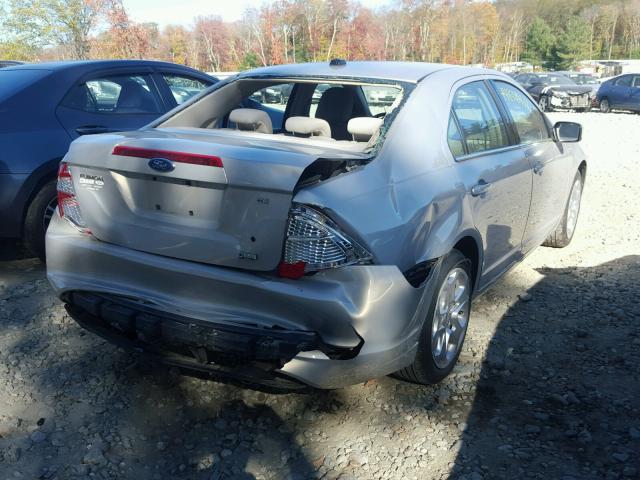 3FAHP0HG7AR223689 - 2010 FORD FUSION SE TAN photo 4