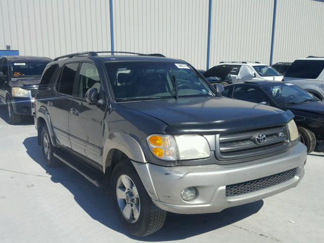 5TDZT34A03S149965 - 2003 TOYOTA SEQUOIA SR CHARCOAL photo 1