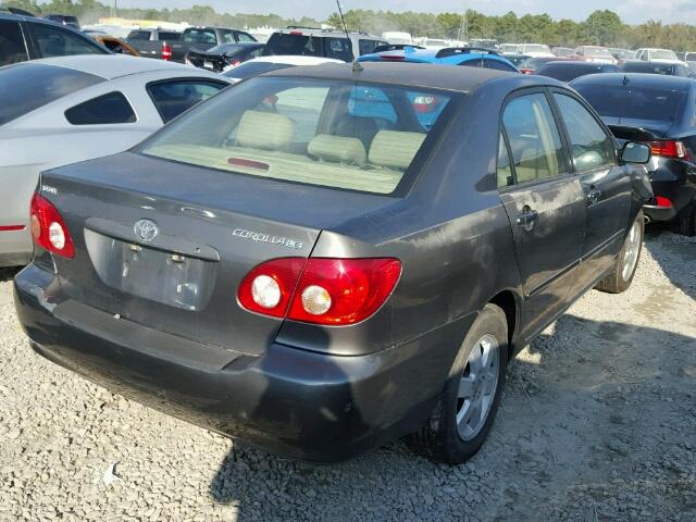 1NXBR32E86Z677819 - 2006 TOYOTA COROLLA CE GRAY photo 4