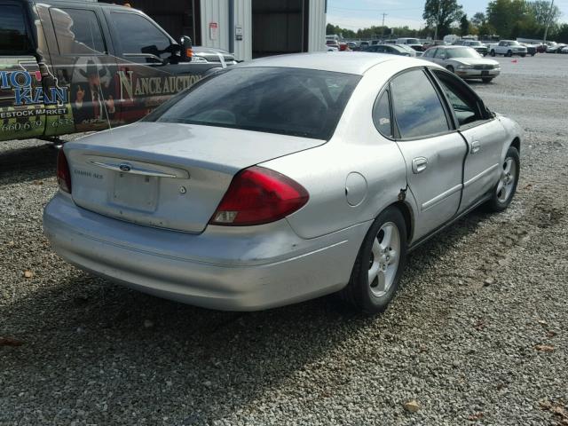 1FAFP55U7YA264777 - 2000 FORD TAURUS SES SILVER photo 4