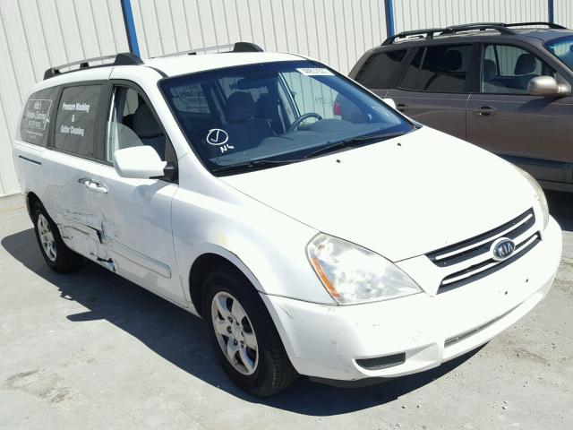 KNDMB233566067454 - 2006 KIA SEDONA EX WHITE photo 1