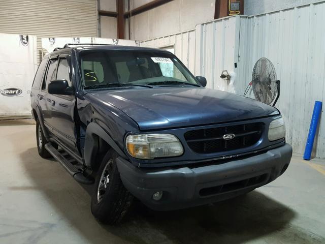 1FMZU62E0YUB58877 - 2000 FORD EXPLORER BLUE photo 1