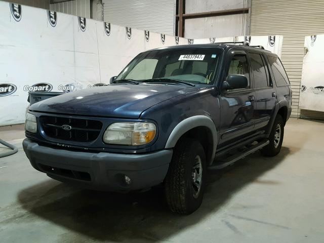 1FMZU62E0YUB58877 - 2000 FORD EXPLORER BLUE photo 2