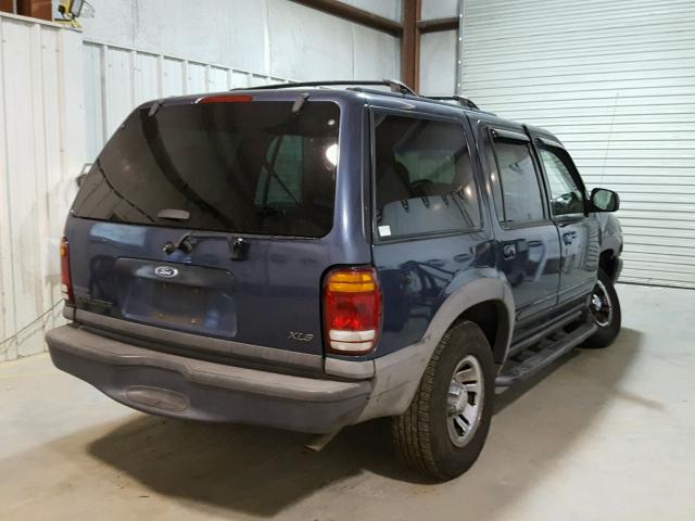 1FMZU62E0YUB58877 - 2000 FORD EXPLORER BLUE photo 4