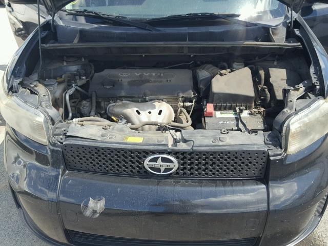 JTLZE4FE4A1102808 - 2010 TOYOTA SCION XB Negro foto 7