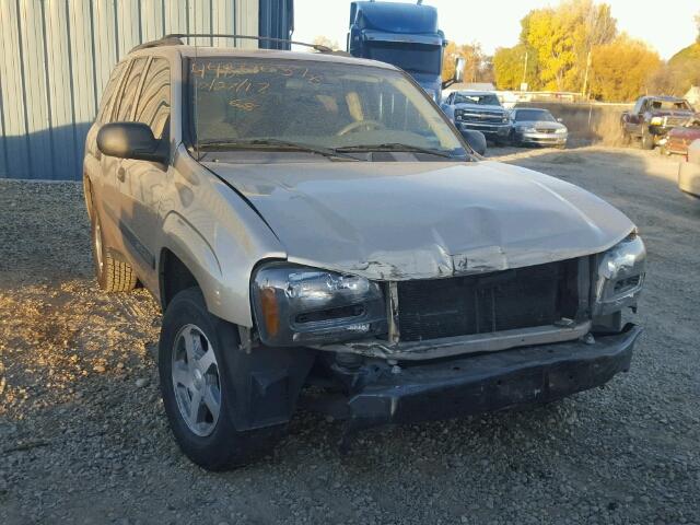 1GNDS13S342414793 - 2004 CHEVROLET TRAILBLAZE GOLD photo 1