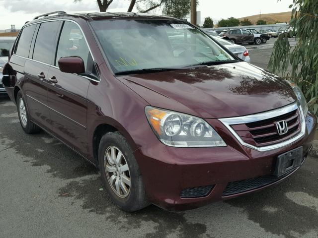 5FNRL38478B058045 - 2008 HONDA ODYSSEY BURGUNDY photo 1