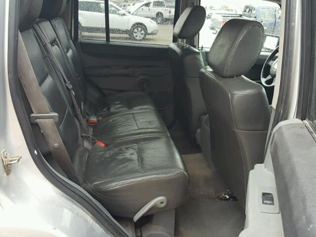 1J8HH48P67C655270 - 2007 JEEP COMMANDER 银色 照片 6