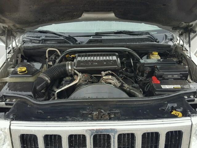 1J8HH48P67C655270 - 2007 JEEP COMMANDER 银色 照片 7