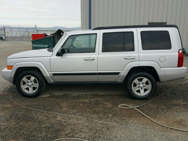 1J8HH48P67C655270 - 2007 JEEP COMMANDER 银色 照片 9