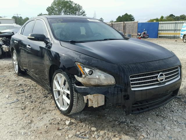 1N4AA51E19C850830 - 2009 NISSAN MAXIMA BLACK photo 1