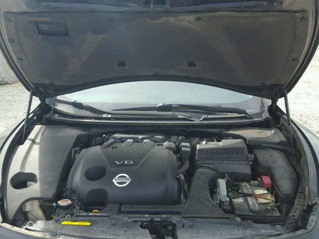 1N4AA51E19C850830 - 2009 NISSAN MAXIMA BLACK photo 7