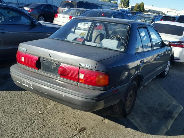 JM1BG2243P0652248 - 1993 MAZDA PROTEGE DX GRAY photo 4