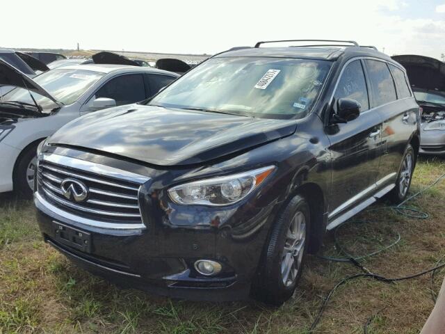 5N1AL0MN3FC550054 - 2015 INFINITI QX60 BLACK photo 2