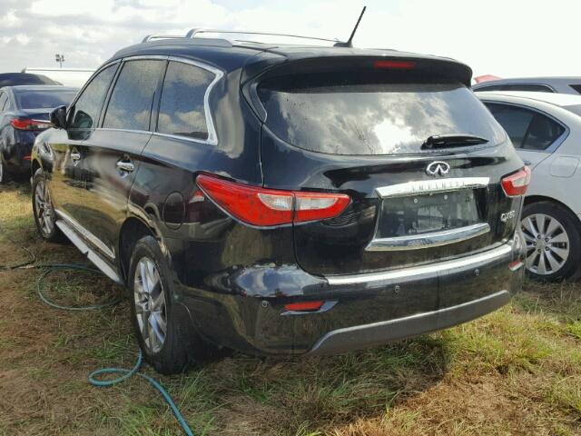 5N1AL0MN3FC550054 - 2015 INFINITI QX60 BLACK photo 3