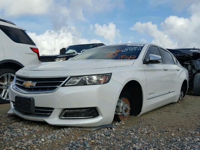 2G1145S30H9102681 - 2017 CHEVROLET IMPALA PRE WHITE photo 2