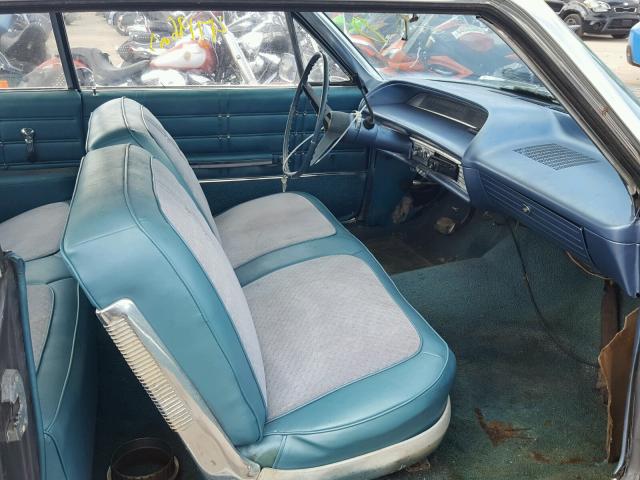 31847J260286 - 1963 CHEVROLET IMPALA GRAY photo 5