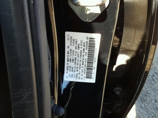 1HGCR2F52DA114536 - 2013 HONDA ACCORD SPO GRAY photo 10