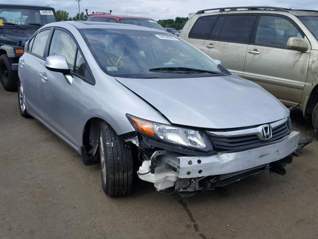 19XFB2F99CE332441 - 2012 HONDA CIVIC EXL 银色 照片 1