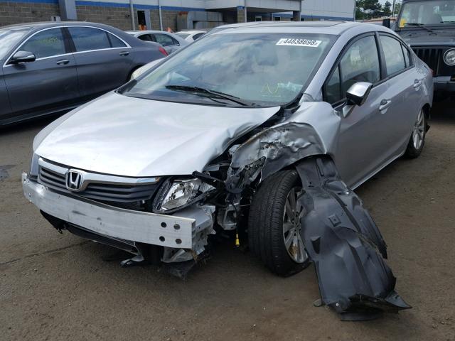 19XFB2F99CE332441 - 2012 HONDA CIVIC EXL 银色 照片 2