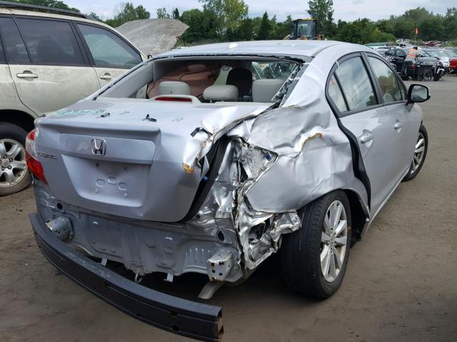 19XFB2F99CE332441 - 2012 HONDA CIVIC EXL 银色 照片 4