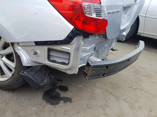 19XFB2F99CE332441 - 2012 HONDA CIVIC EXL 银色 照片 9