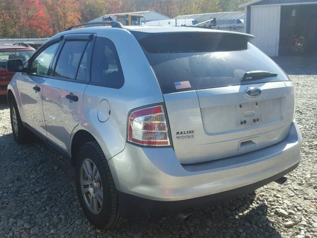 2FMDK3GC8ABA06282 - 2010 FORD EDGE SILVER photo 3