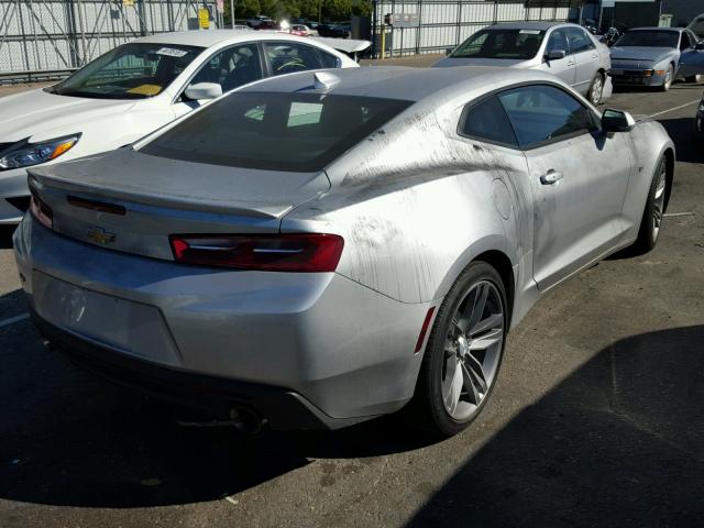 1G1FC1RS3H0158204 - 2017 CHEVROLET CAMARO LT SILVER photo 4